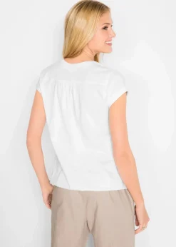 Baumwoll-Shirt, Kurzarm