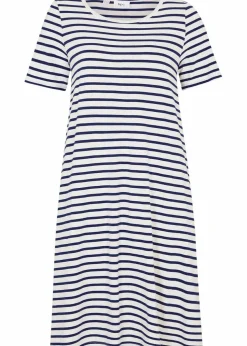 Baumwoll-Shirtkleid aus Flammgarn