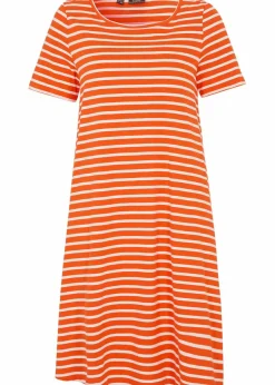 Baumwoll-Shirtkleid aus Flammgarn