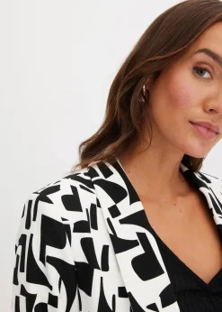 bedruckter Longblazer