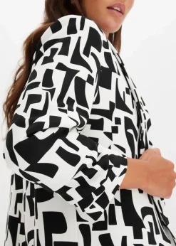 bedruckter Longblazer