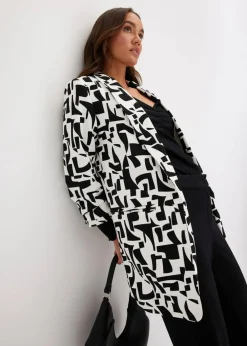 bedruckter Longblazer