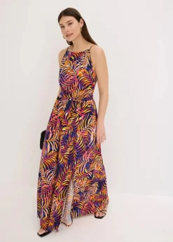 bedrucktes Jerseykleid