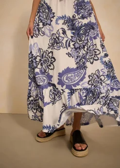 bedrucktes Jerseykleid