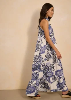 bedrucktes Jerseykleid