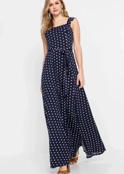 Bedrucktes Maxikleid