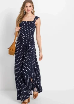 Bedrucktes Maxikleid