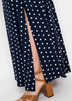 Bedrucktes Maxikleid