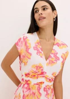 bedrucktes Midikleid