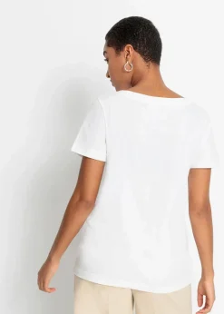 Bedrucktes T-Shirt aus Bio-Baumwolle