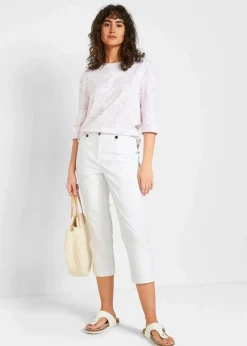 7/8-Bengalin-Hose mit Bequembund