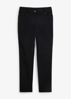 Bengalin-Stretch-Hose mit Bequembund, Straight