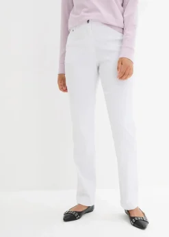 Bengalin-Stretch-Hose mit Bequembund, Straight