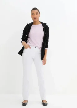 Bengalin-Stretch-Hose mit Bequembund, Straight