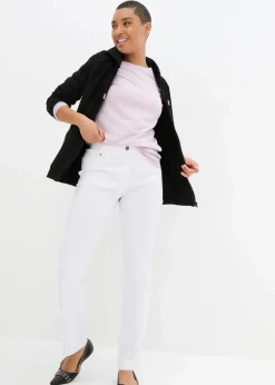 Bengalin-Stretch-Hose mit Bequembund, Straight