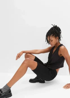 Bermuda aus elastischem Baumwoll-Mix