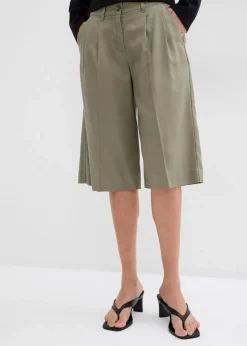 Bermuda aus fließendem Lyocell