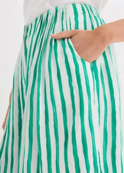 Bermuda aus fließender Viscose