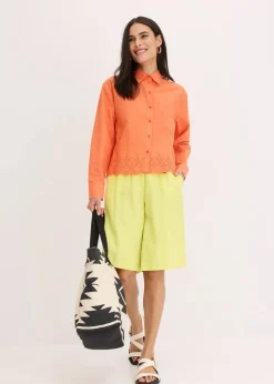 Bermuda aus softem Viskose-Mix