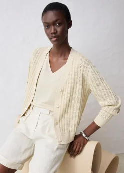 Bermudashorts aus reinem Leinen