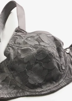 Bügel-BH mit gepolsterten Trägern und Glanzeffekt