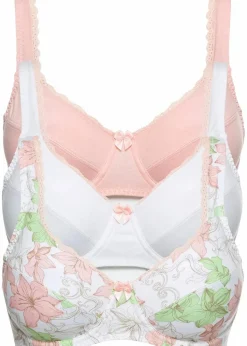 BH mit Bügel aus Baumwolle (3er Pack)