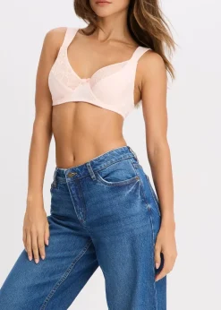 BH mit Bügel mit Bio-Baumwolle und Spitze (2er Pack)