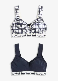 BH ohne Bügel mit Baumwolle (2er Pack)