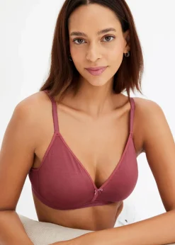 BH ohne Bügel mit Bio-Baumwolle (3er Pack)