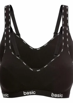 BH ohne Bügel mit Bio-Baumwolle (2er Pack)