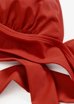 Bikinioberteil mit breitem Band