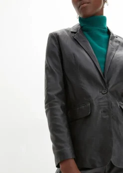 Blazer aus Lammnappa