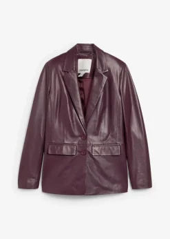 Blazer aus Lammnappa