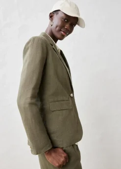 Blazer aus reinem Leinen