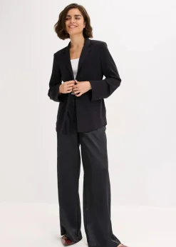 Blazer aus Viskose-Mix