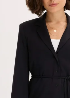 Blazer aus Viskose-Mix