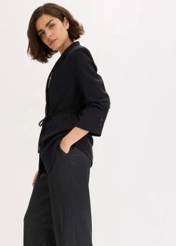 Blazer aus Viskose-Mix