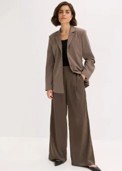 Blazer aus Viskose-Mix