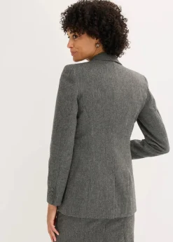 Blazer in Tweedoptik