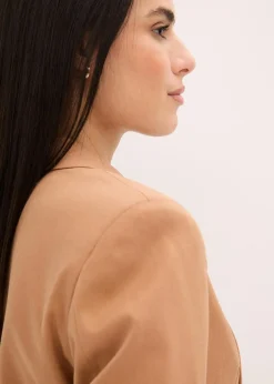 Blazer mit drapierten Ärmeln