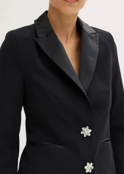 Blazer mit Schmuckknöpfen