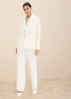 Blazer mit Schmuckknöpfen