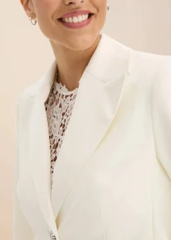 Blazer mit Schmuckknöpfen