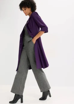 Blazerkleid mit ausgestelltem Rockteil