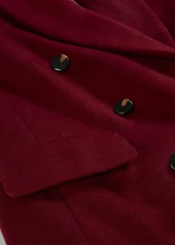 Blazermantel aus weichem Woll-Mix