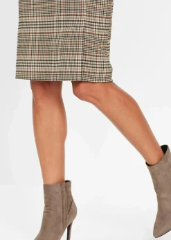 Bleistiftrock mit Knöpfen