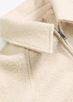 Blouson aus softem Bouclé