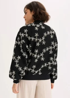 Blouson mit Stickerei