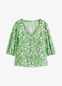 Bluse aus feinem Viskose-Mix