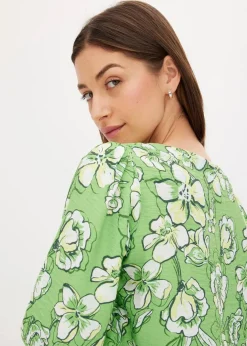 Bluse aus feinem Viskose-Mix